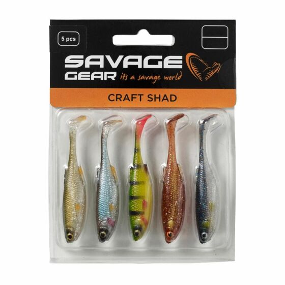 Savage Gear-Craft shad-Clear water mix-10cm-Hengelsport De Goeie Vangst