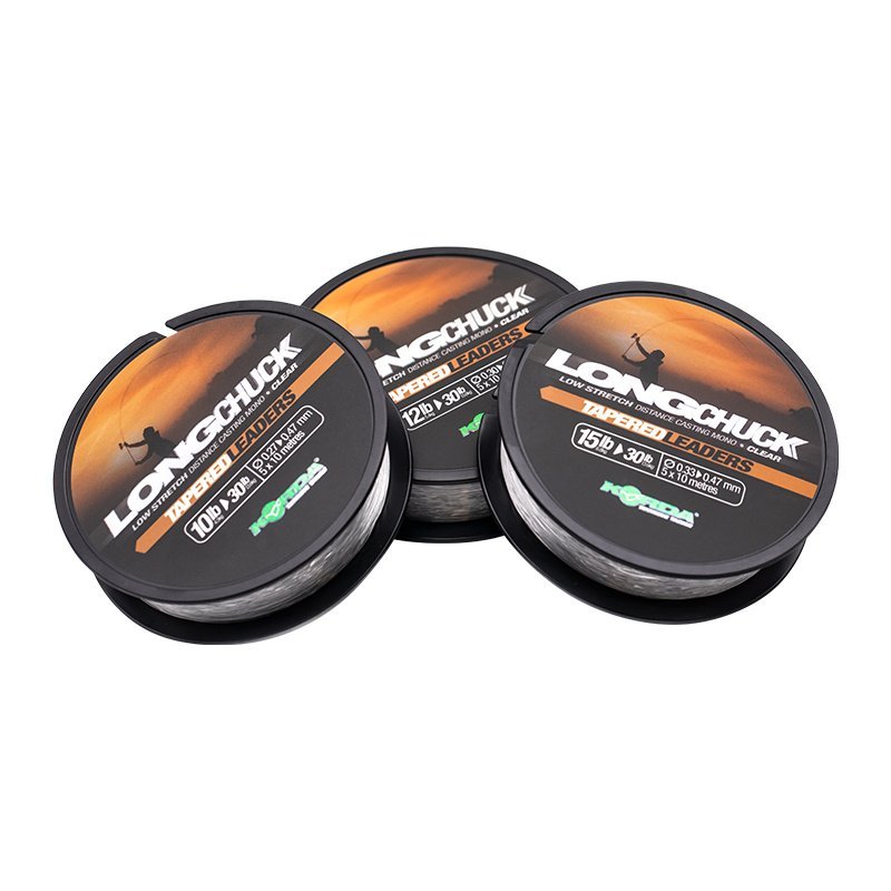Korda - Longchuck Tapered Leaders - Hengelsport De Goeie Vangst