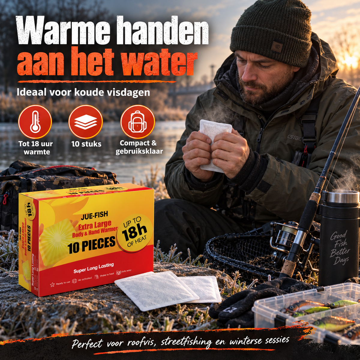 Handwarmer Warmtepatch box 10 stuks