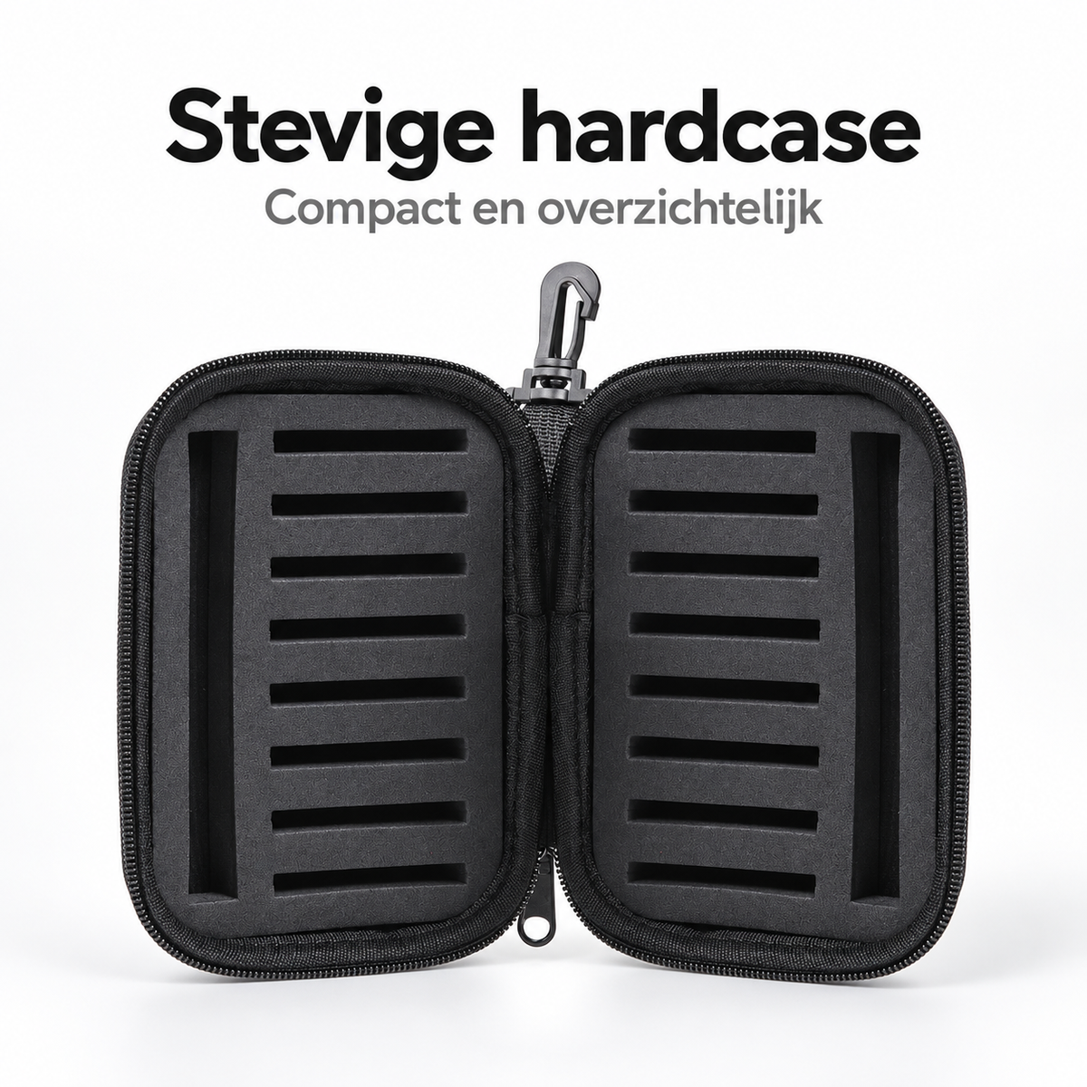 16-delige Spinner Kunstaas Set met Hardcase