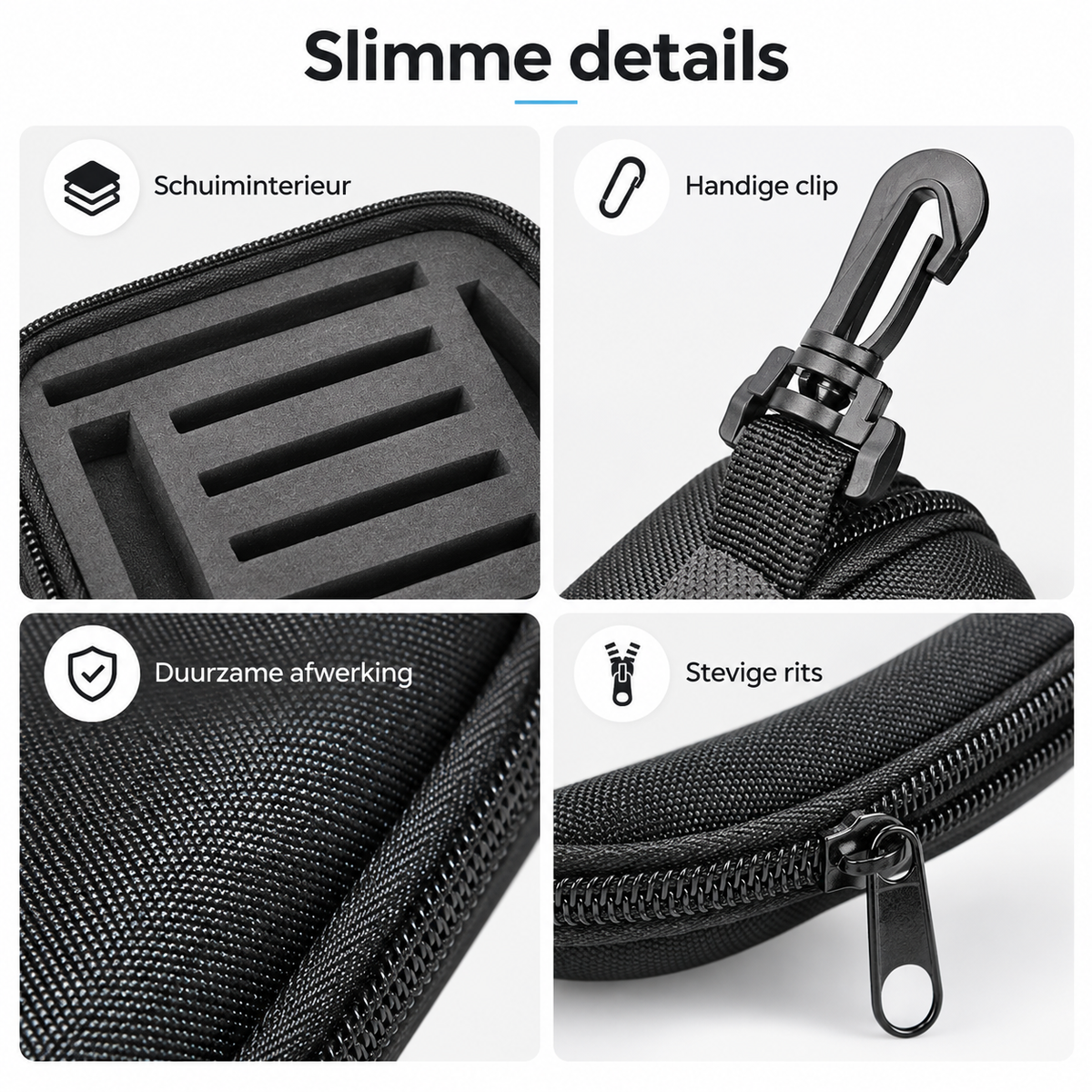 16-delige Spinner Kunstaas Set met Hardcase