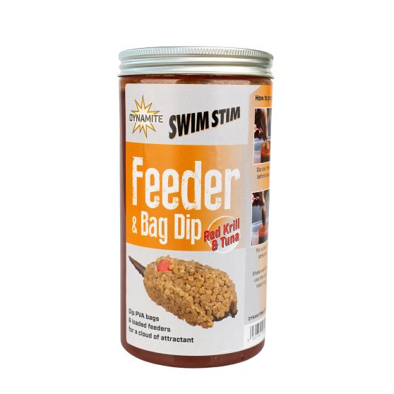 Swim Stim Red Krill & Tuna Feeder & Bag Dip | 500ml