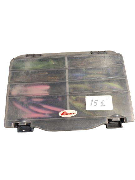 Tweedehands Keitech Shads Assortiment met Opbergdoos