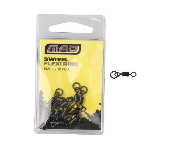 MAD-Flexi Ring Swivel-Size 8 - Hengelsport De Goeie Vangst