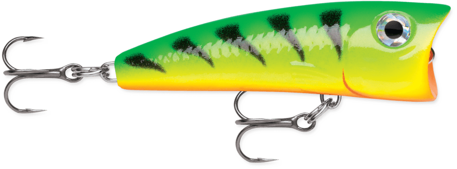 Rapala-Ultra Light Pop-Fire Tiger-4cm-Hengelsport De Goeie Vangst