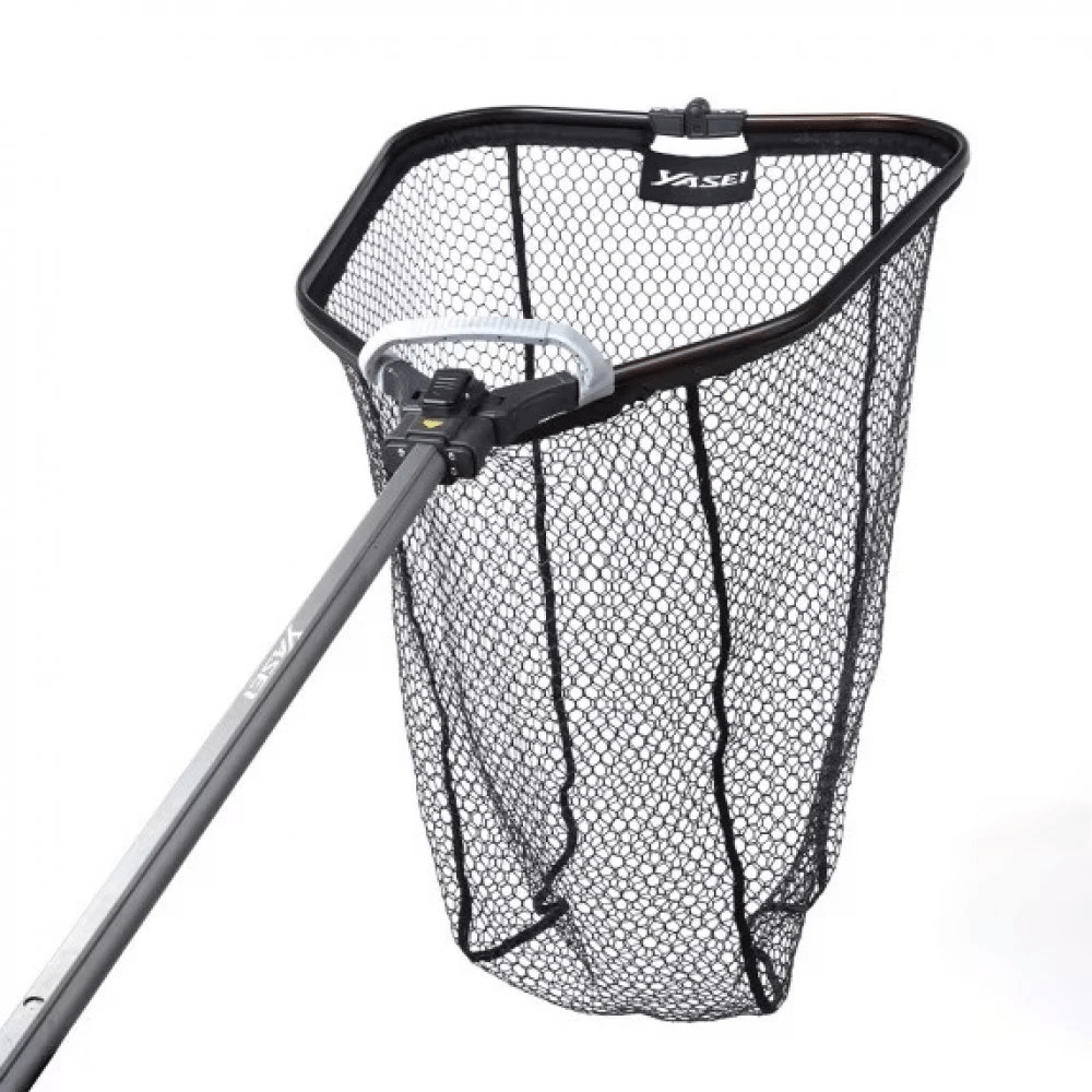 Shimano-Yasei Rubber Net | Medium | Foldable-Medium - Hengelsport De Goeie Vangst
