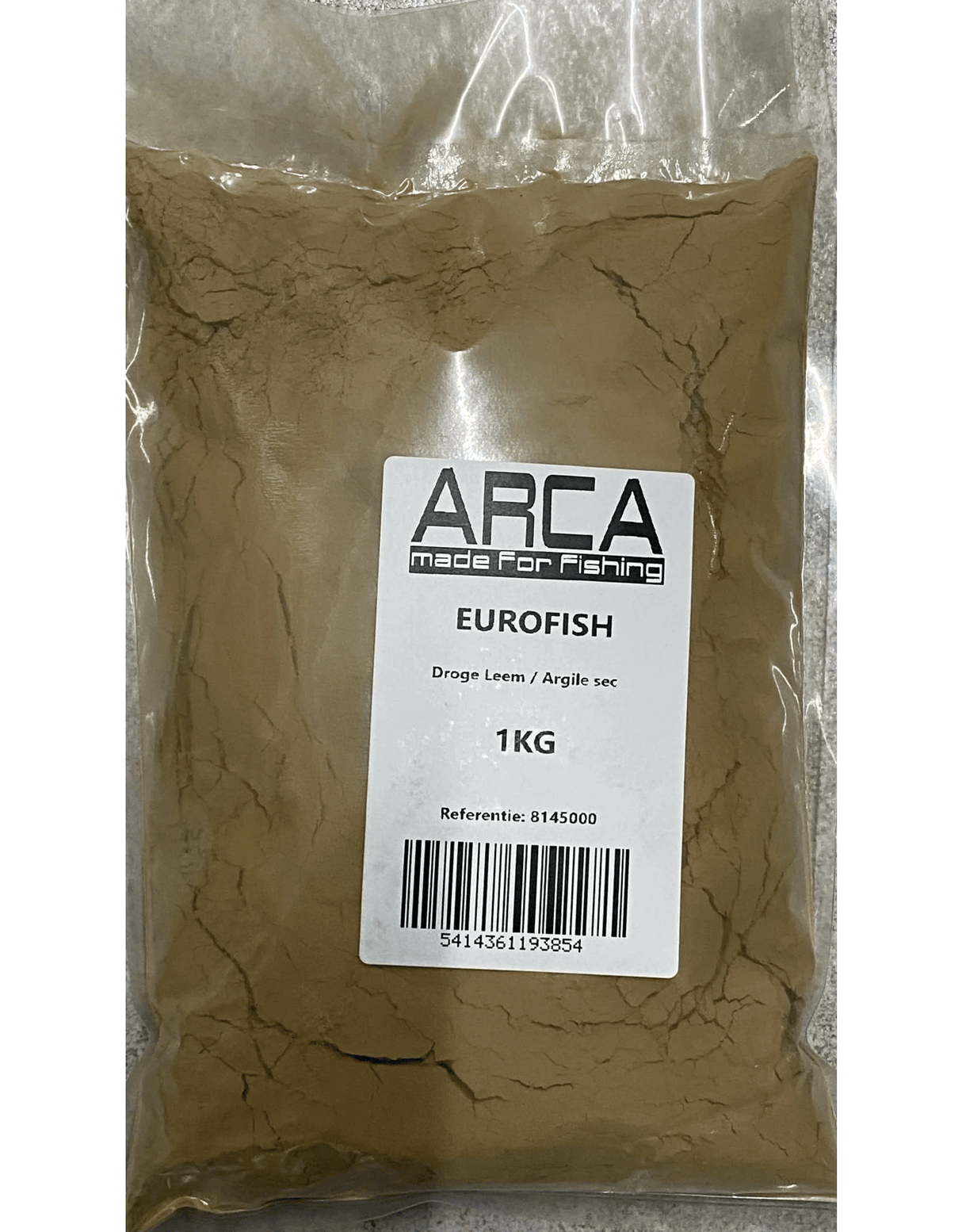 Arca-Eurofish Droge Leem | 1kg - Hengelsport De Goeie Vangst