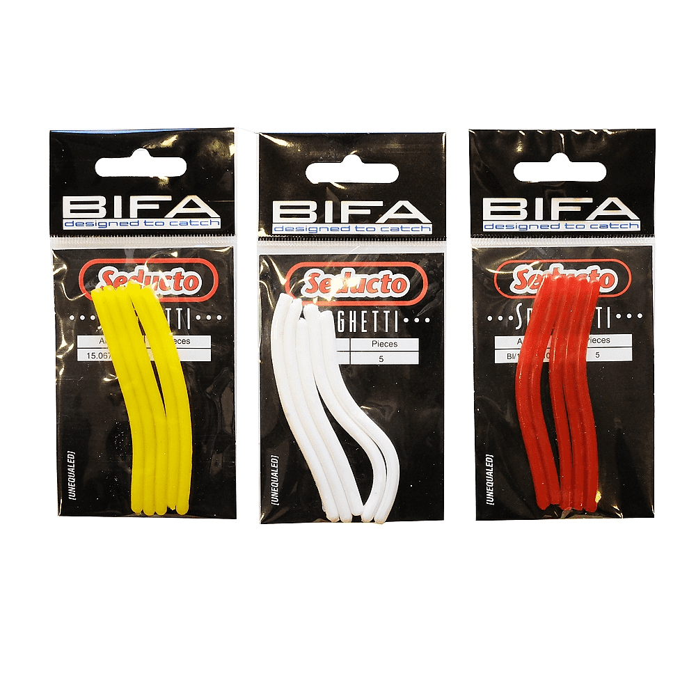 Arca-Seducto Spaghetti-Rood-8cm-Hengelsport De Goeie Vangst