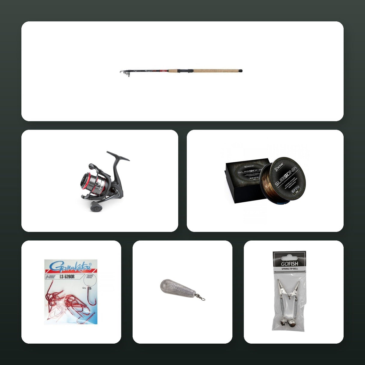 Berkley-Cherrywood Spezi Eel Paling Startset – 2,70 m - De Goeie Vangst