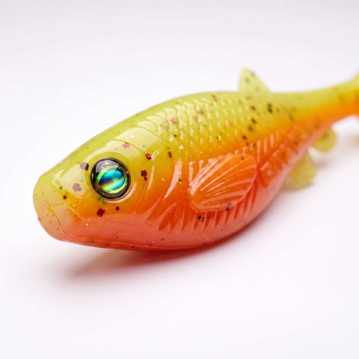 Bite On-Chubby Shad-10cm-Orange Ray-De Goeie Vangst