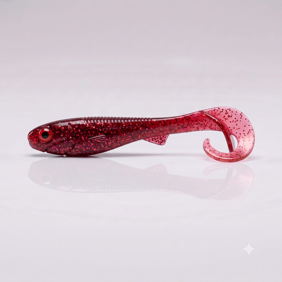 Bite On-Crazy Fox Twister-10cm-Blood Ruby-De Goeie Vangst
