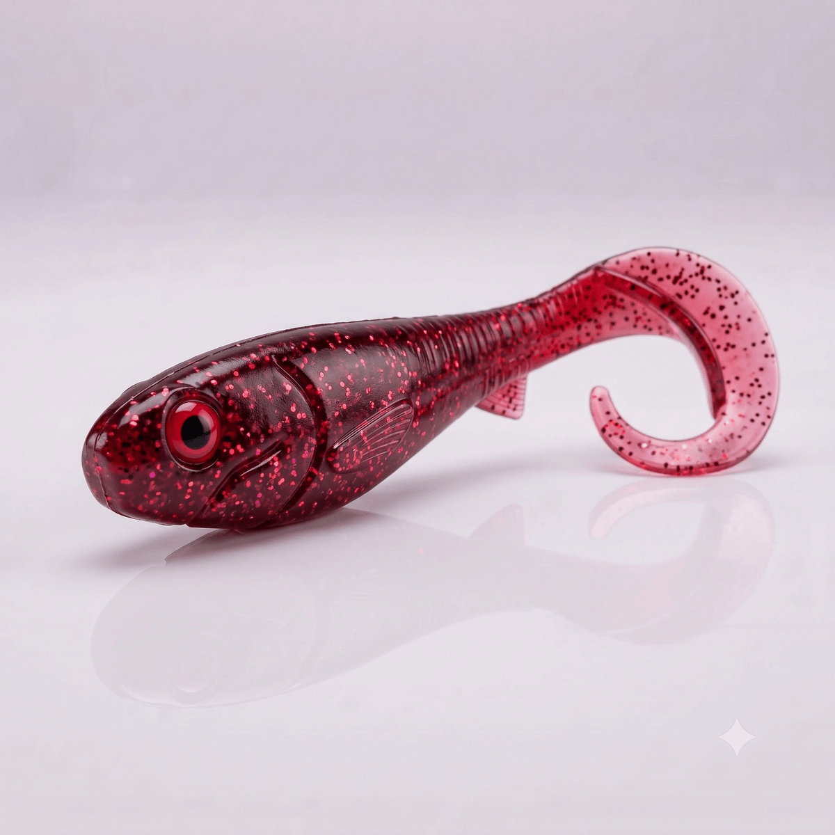 Bite On-Crazy Fox Twister-10cm-Blood Ruby-De Goeie Vangst