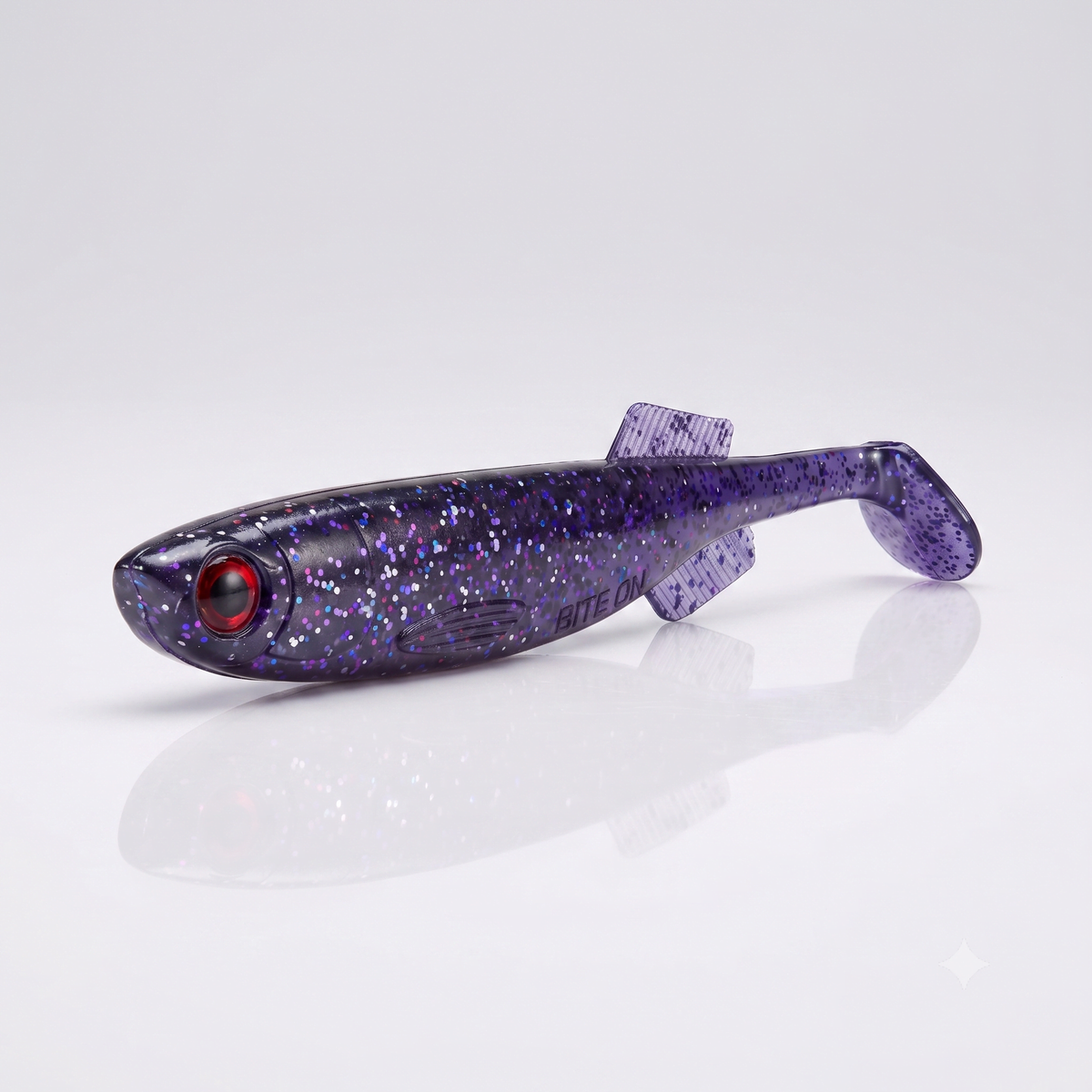 Bite On-Herrin Shad-12cm-Violet-De Goeie Vangst
