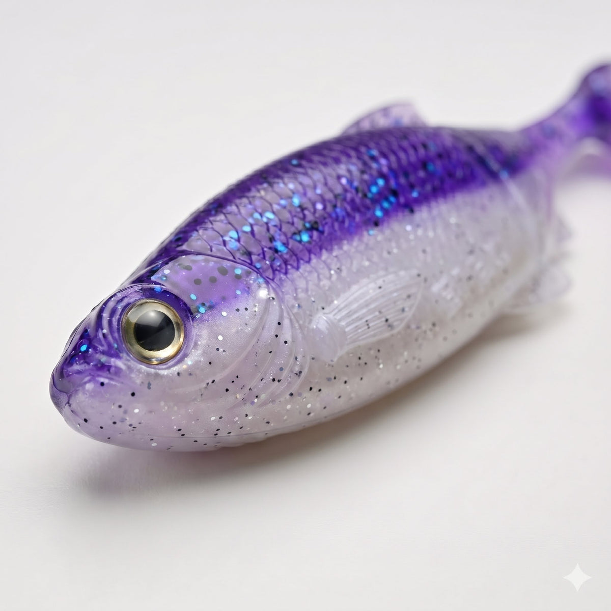 Bite On-Luky Roach Shad-14cm-Lilac-De Goeie Vangst