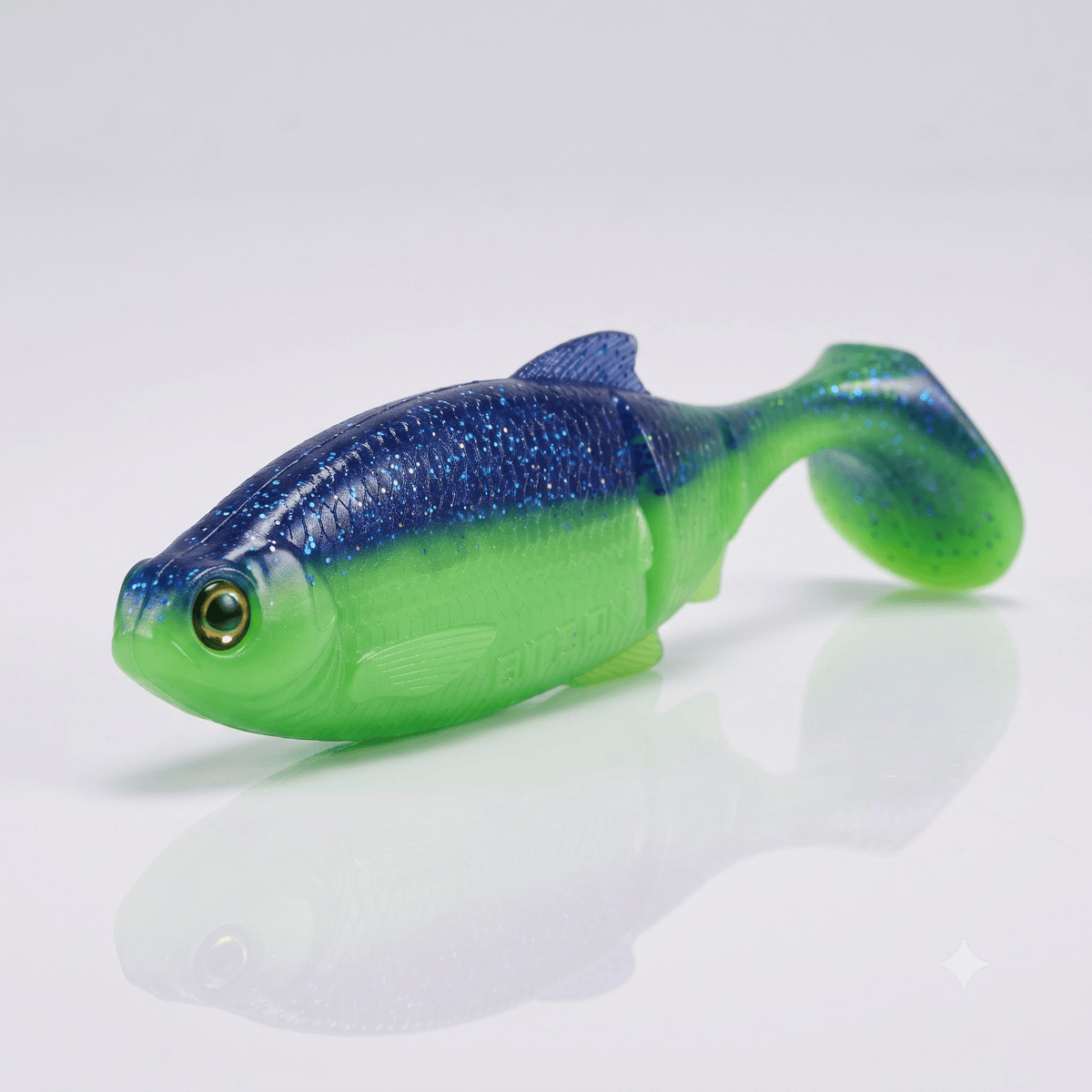 Bite On-Luky Roach Shad-14cm-Plum Rita-De Goeie Vangst