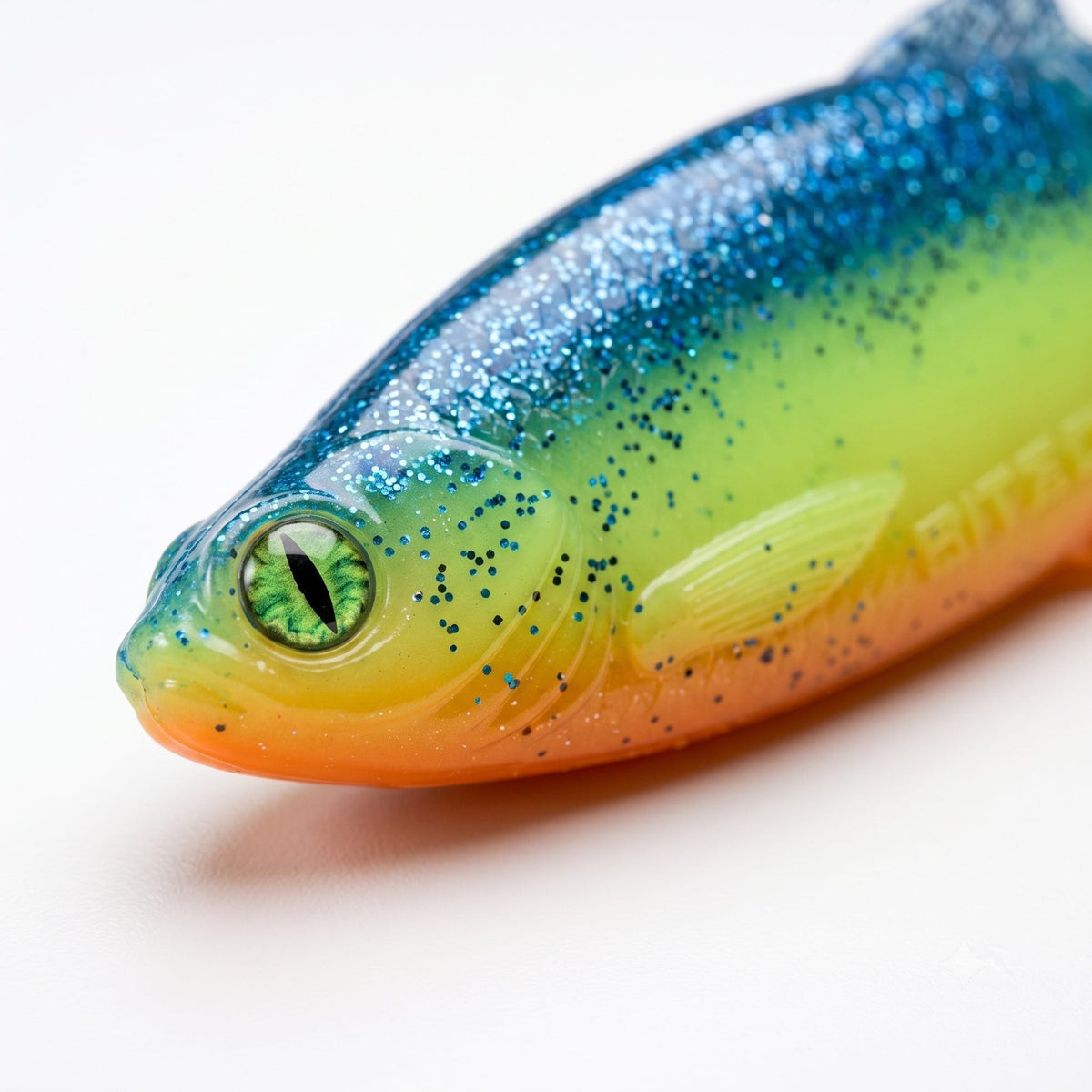 Bite On-Luky Roach Shad-14cm-Sunset-De Goeie Vangst