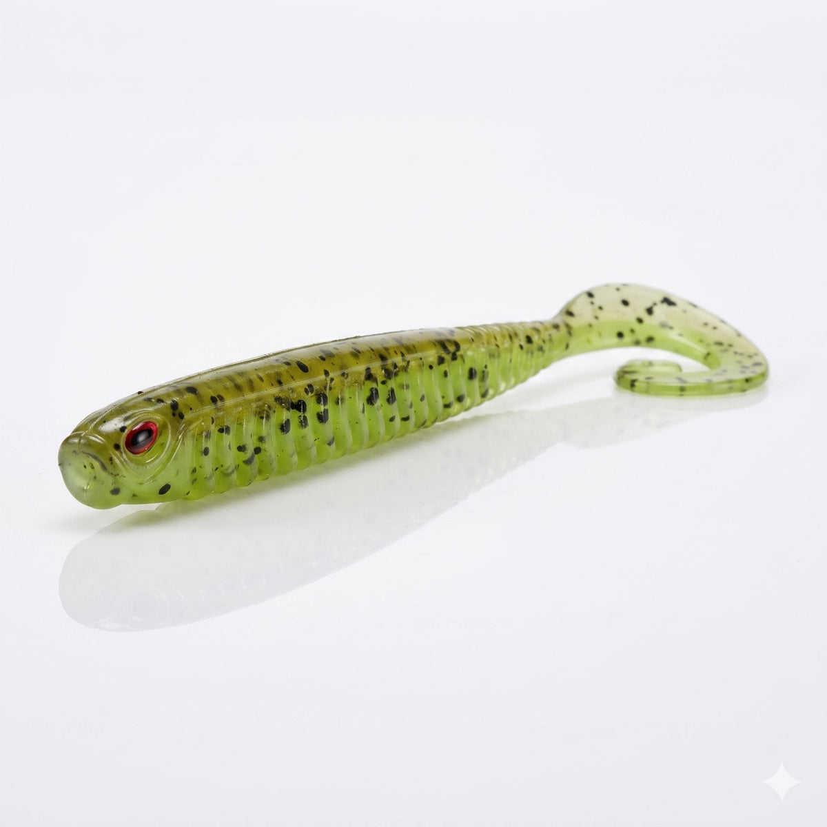 Bite On-Rib Worm Twister-10cm-Kivi-De Goeie Vangst