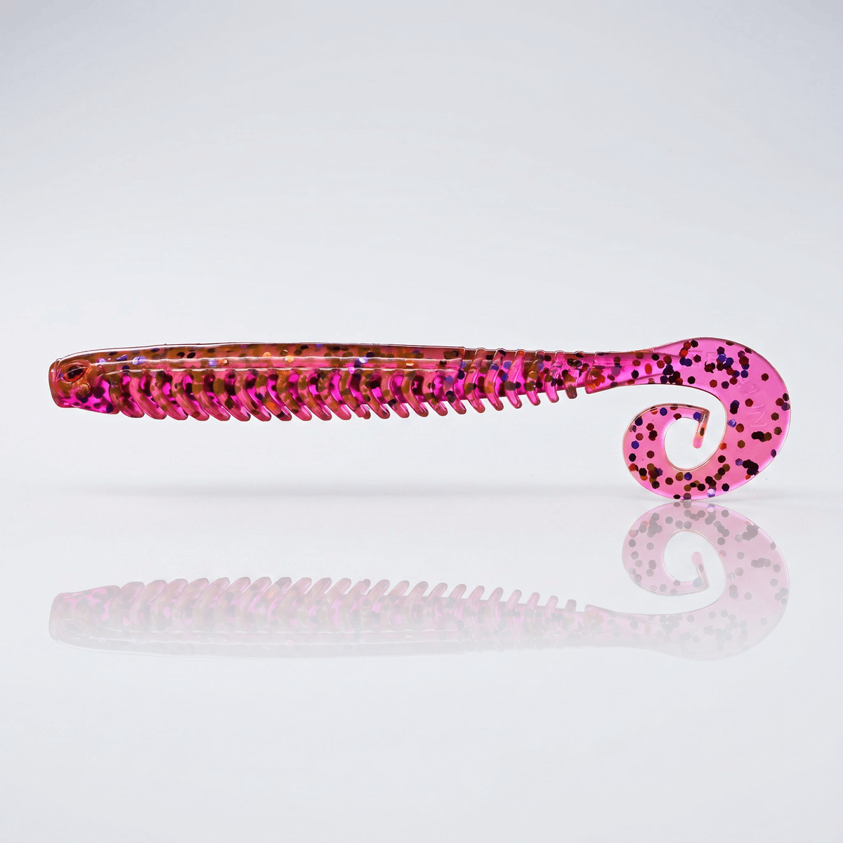 Bite On-Rib Worm Twister-14cm-Cream Lox-De Goeie Vangst