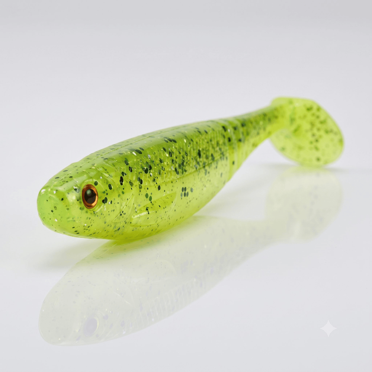 Bite On-Sig Shad-10cm-Green Rose-De Goeie Vangst
