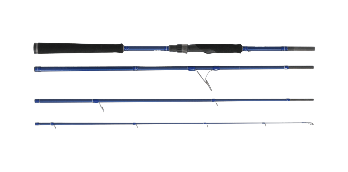Cinnetic - Blue Line 4 Travel Spinhengel - - Hengelsport De Goeie Vangst