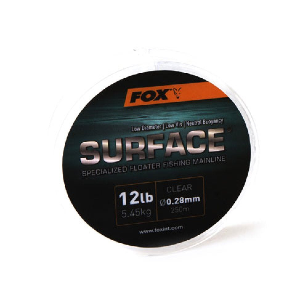 Fox Carp-Surface Floater Mainline | 250m-Clear-0.30mm-Hengelsport De Goeie Vangst