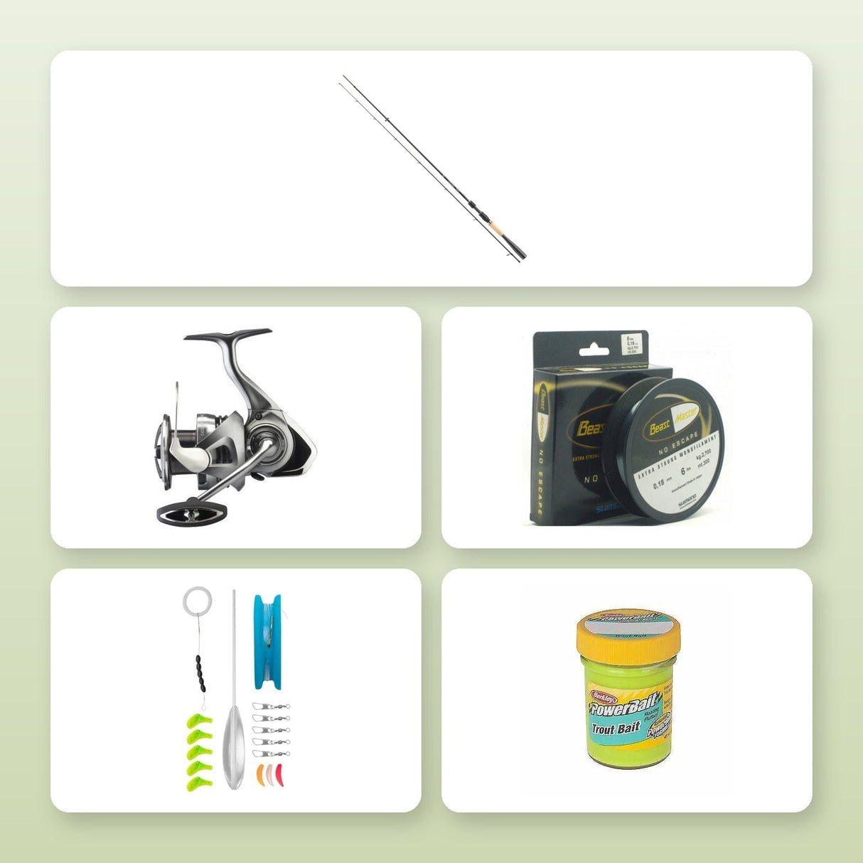 Daiwa-Caldia Sensor Forel Sbirolino Set – Compleet - De Goeie Vangst