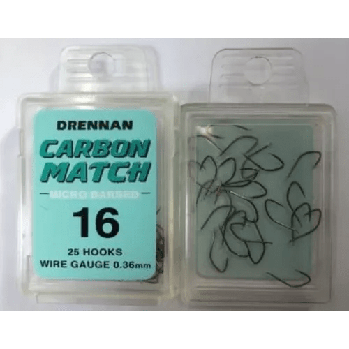 Drennan-Carbon Match Haken-22 - Hengelsport De Goeie Vangst