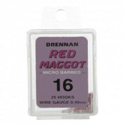 Drennan-Red Maggot Haken-20 - Hengelsport De Goeie Vangst