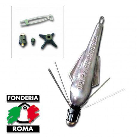 Fonderia Roma-Spike Lood-100g - Hengelsport De Goeie Vangst