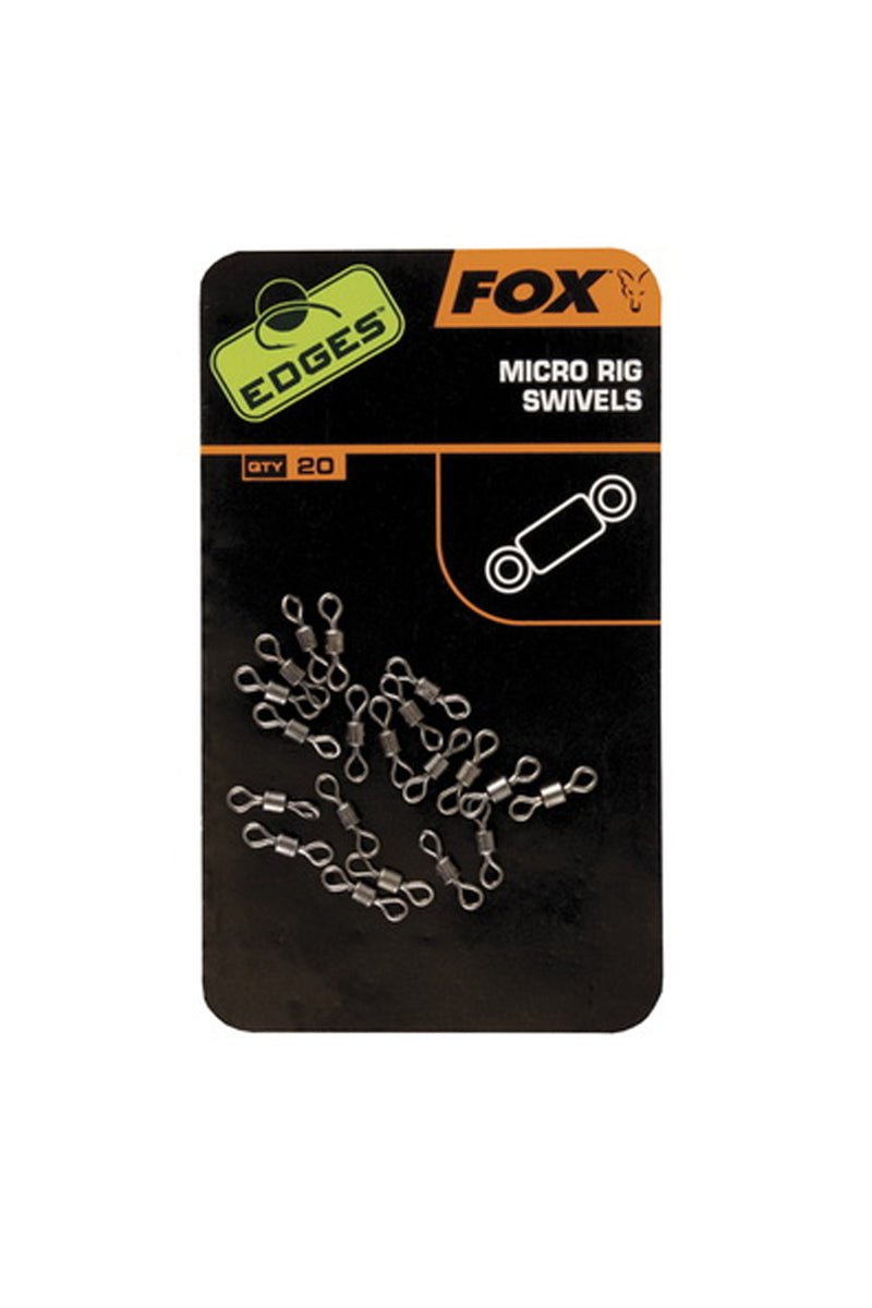 Fox Carp-Edges Micro Rig Swivels - Hengelsport De Goeie Vangst