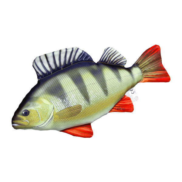 Gaby-The Perch Knuffel 50cm-50cm - Hengelsport De Goeie Vangst