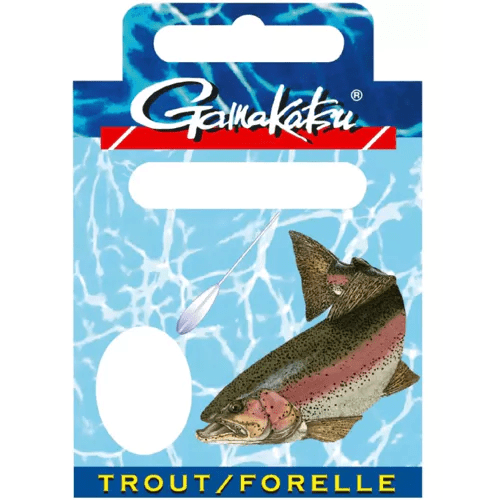 Gamakatsu-Hook BKS-5330R Trout Hooklength-H10 0.16mm 60cm - Hengelsport De Goeie Vangst
