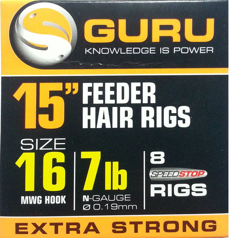 Guru-15" Feeder Hair Rigs-10 - Hengelsport De Goeie Vangst