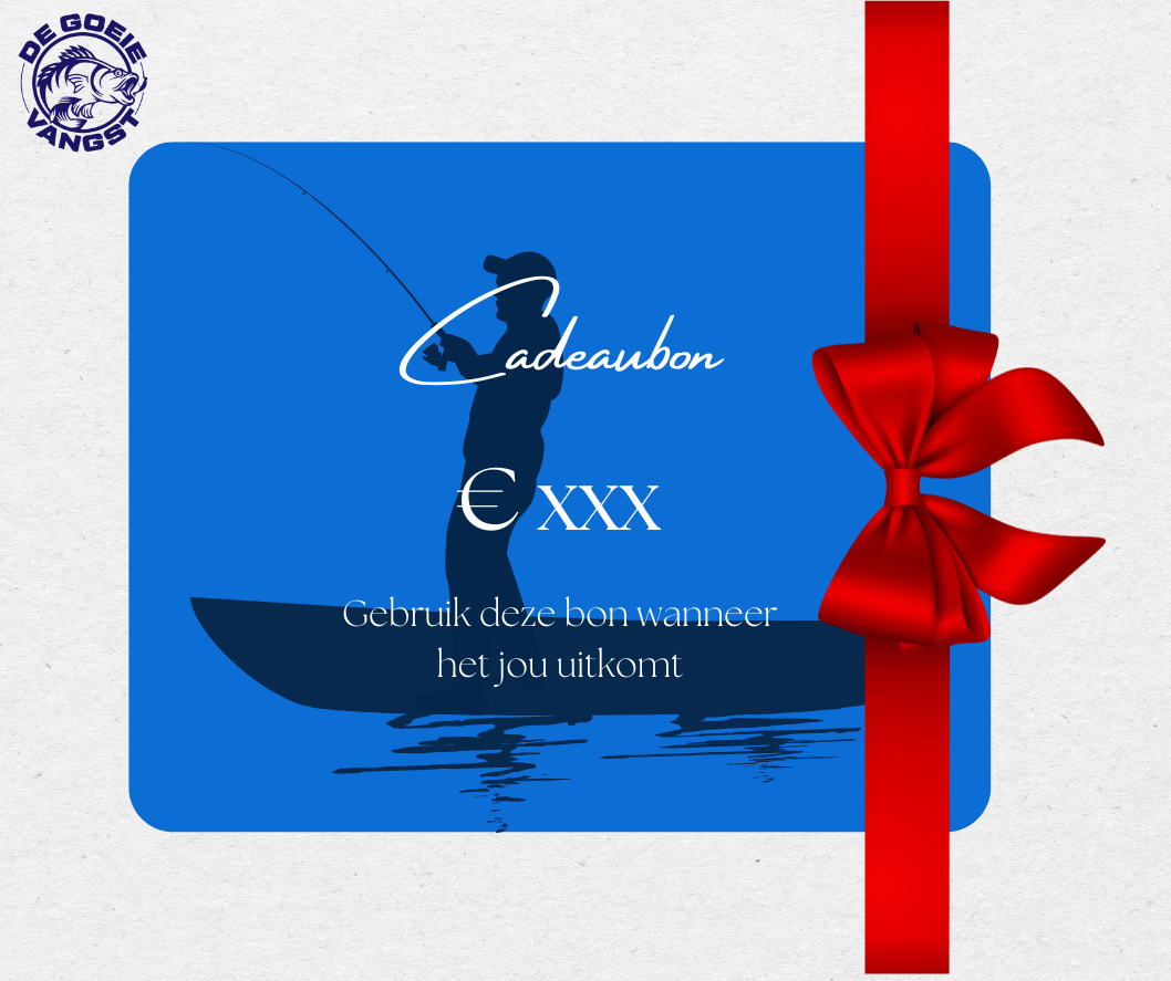 Hengelsport De Goeie Vangst-Cadeaubon De Goeie Vangst-€ 10,00 - Hengelsport De Goeie Vangst