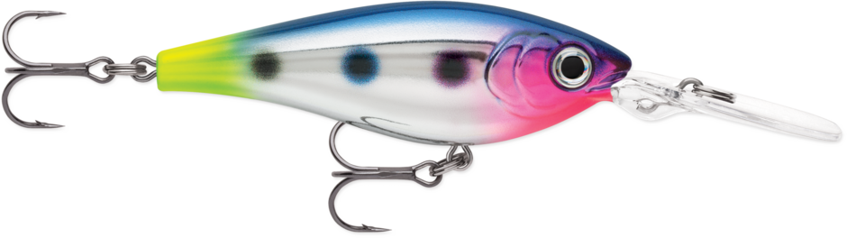 Rapala-Harvest Shad-5cm-Chrome Blue Hot Tail-De Goeie Vangst