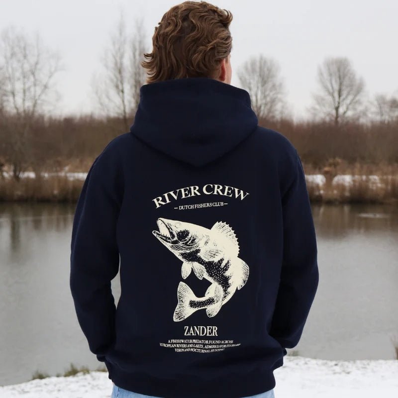River Crew - Zander Hoodie - - Hengelsport De Goeie Vangst