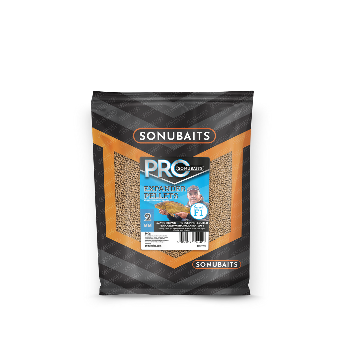 Sonubaits F1 Pro Expander Pellets 2mm 500g