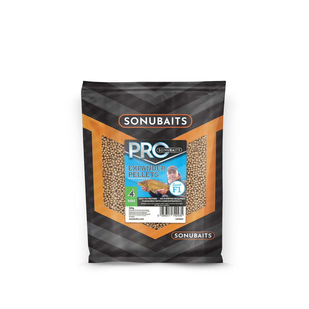 Sonubaits F1 Pro Expander Pellets 4mm 500g