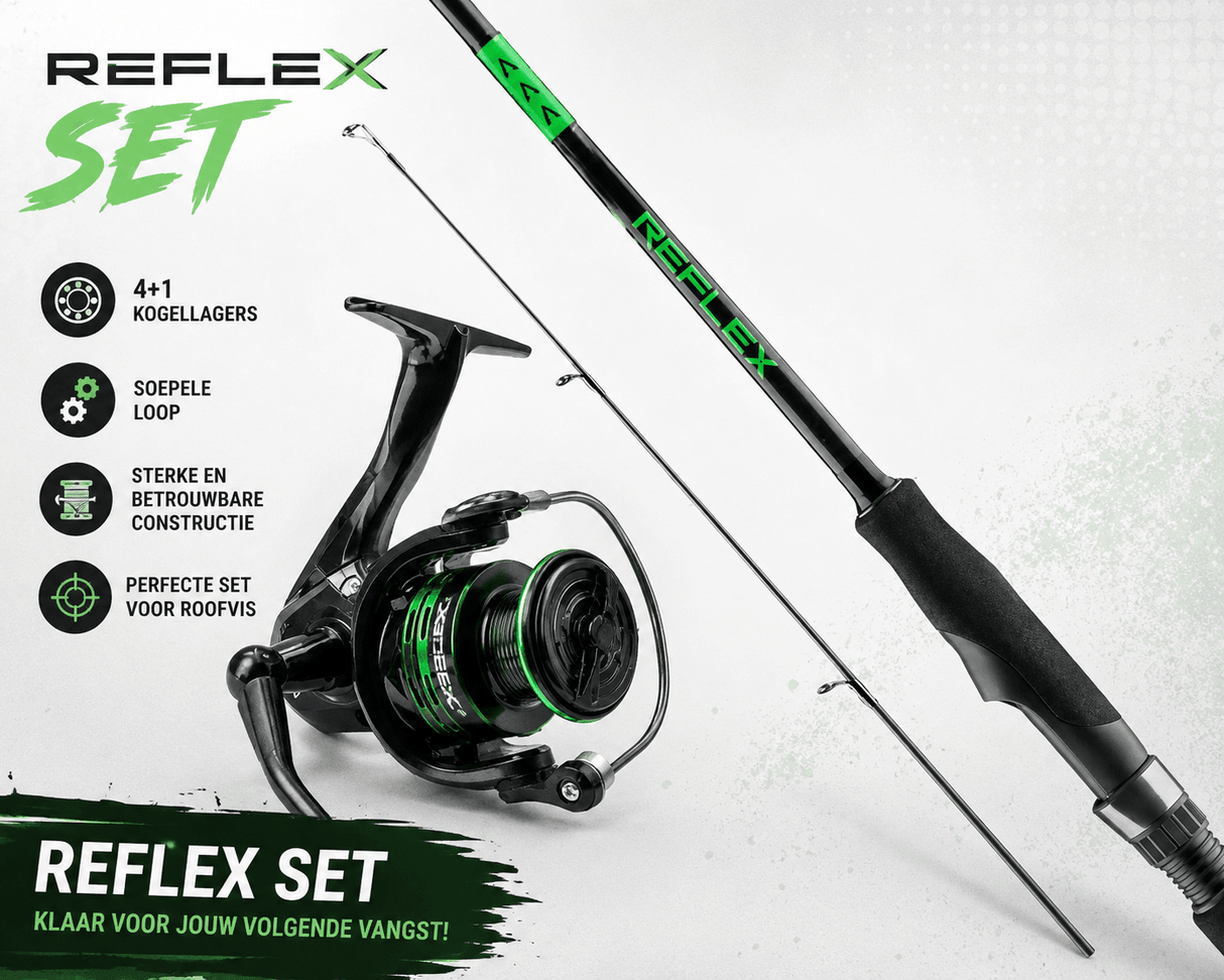 Select-Reflex Roofvis Startset-2000-2.13m-Hengelsport De Goeie Vangst