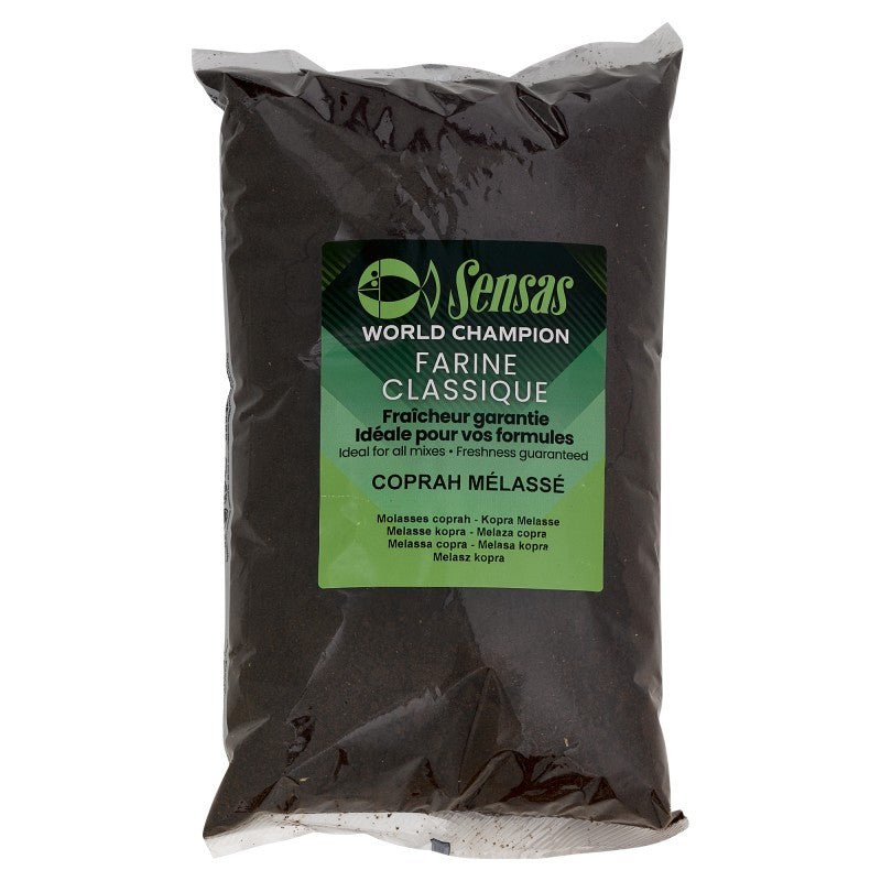 Sensas-Coprah Melasse Lokvoermeel | 1kg - Hengelsport De Goeie Vangst