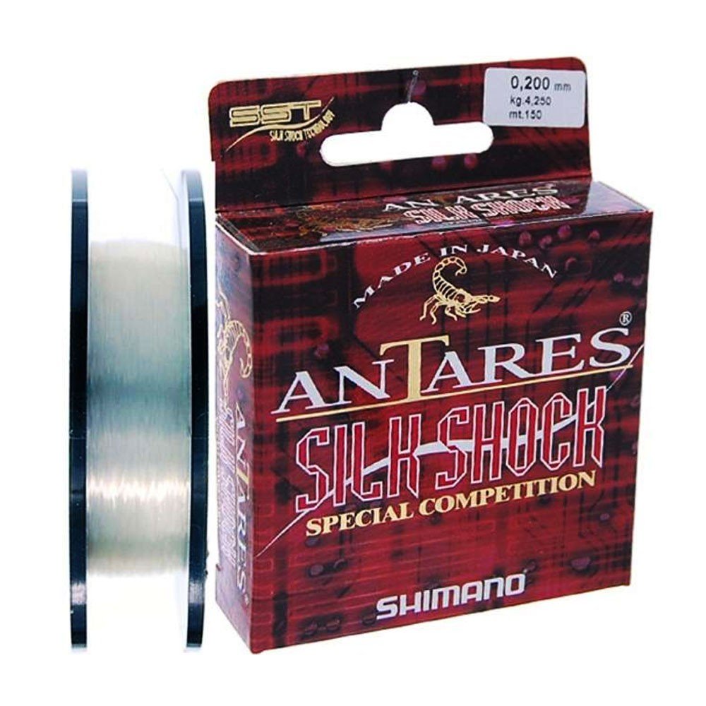 Shimano-Silk Shock 50m-Clear-0.08mm-Hengelsport De Goeie Vangst