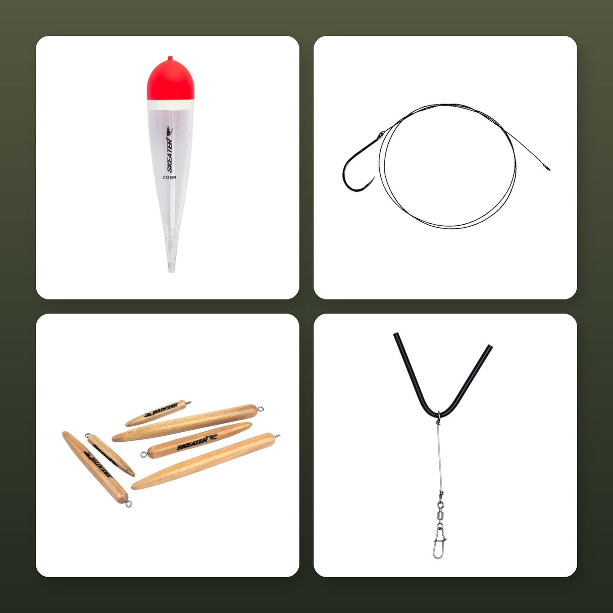 Skeater-Stalking Doodaas Montageset – 20 g - De Goeie Vangst
