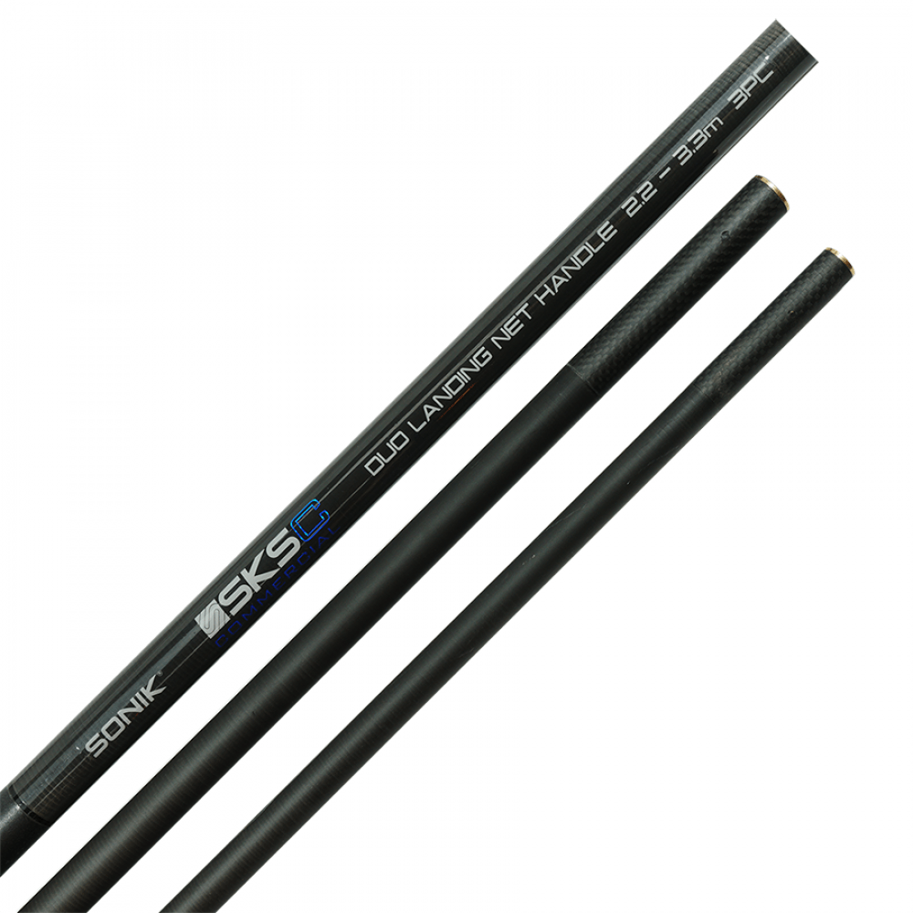 Sonik - Commercial Duo Landing Net Handle | 3.3m - Hengelsport De Goeie Vangst