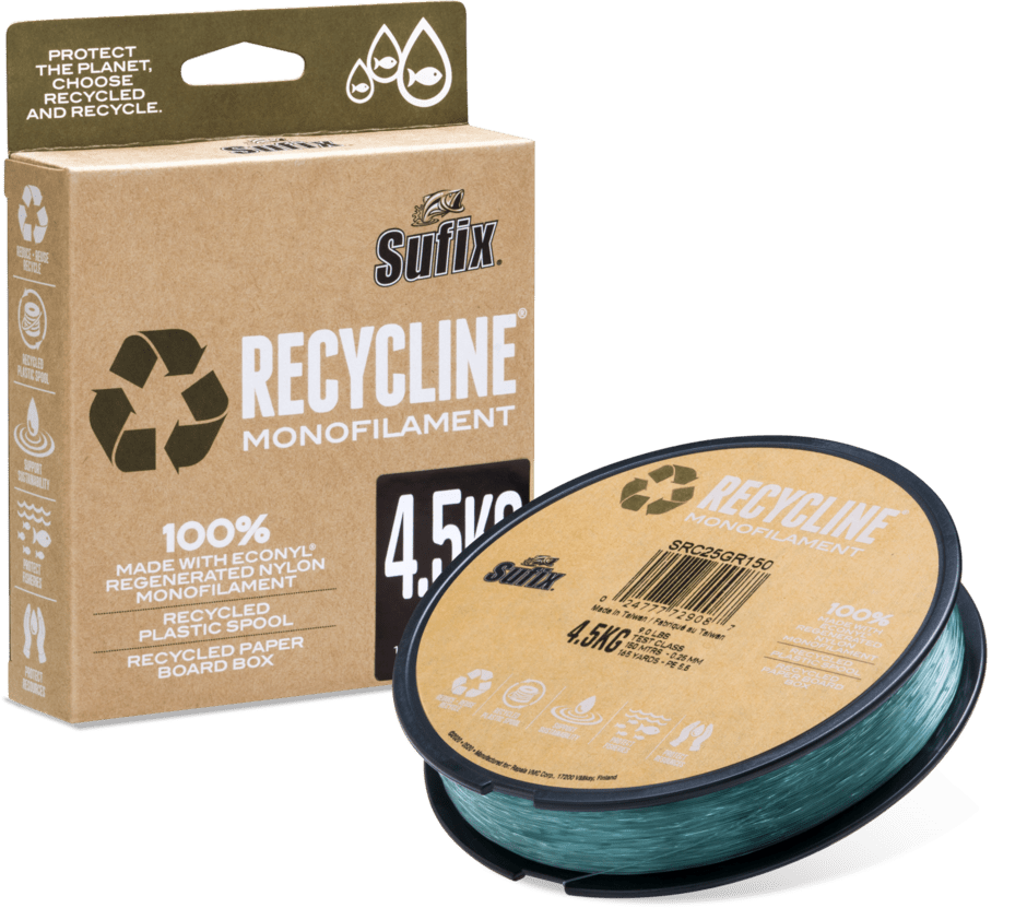 Sufix - Recycline Green Monofilament | 300m - Hengelsport De Goeie Vangst