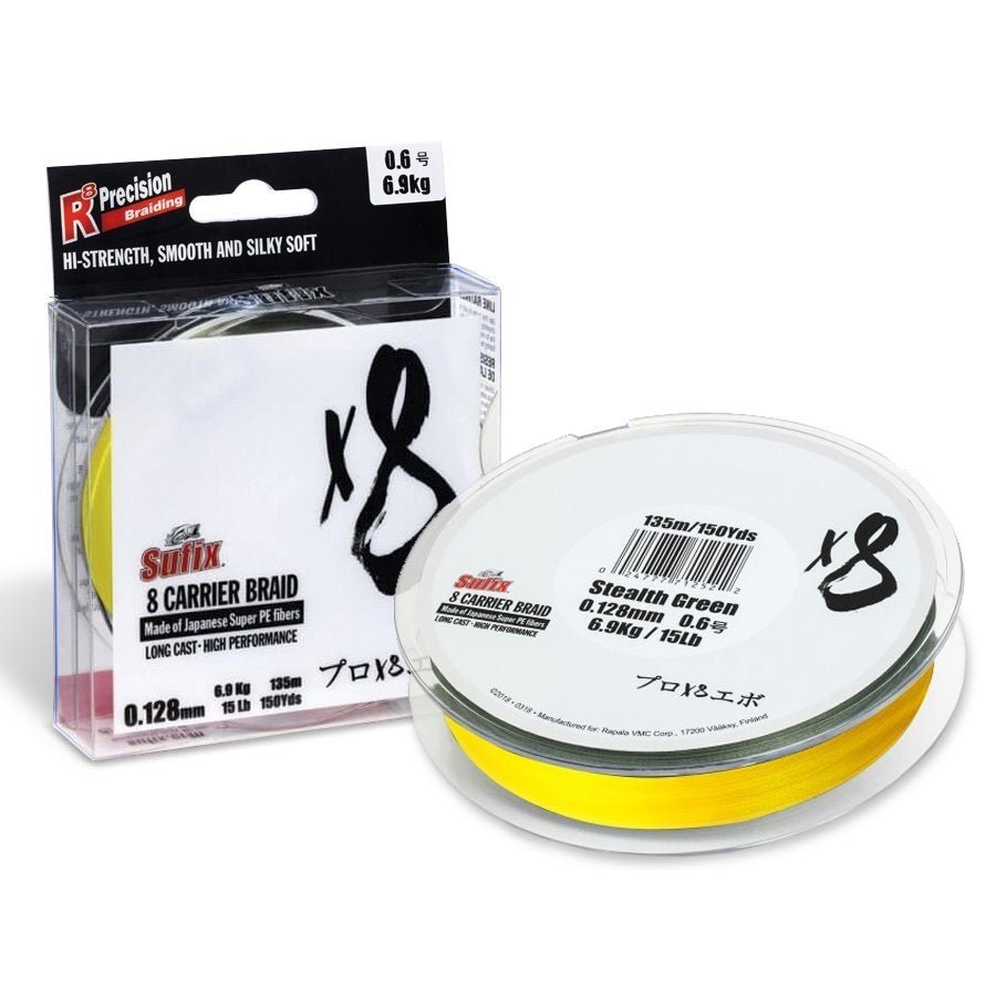 Sufix - X8 Braid | 150m - Hengelsport De Goeie Vangst