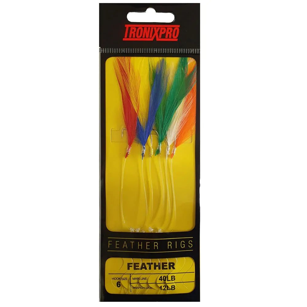 Tronixpro - Feather Rigs Zeeonderlijn - - Hengelsport De Goeie Vangst