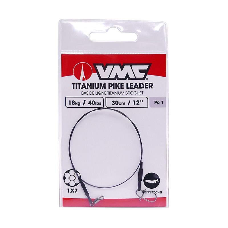 VMC - Titanium Pike Leader - AVM160077 - Hengelsport De Goeie Vangst