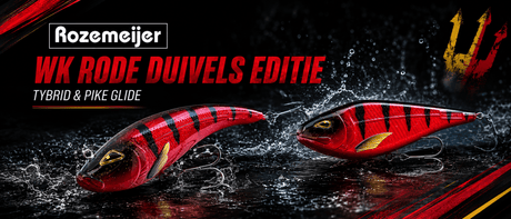 Rozemeijer Rode Duivels Editie: Tybrid & Pike Glide Limited Edition - Hengelsport De Goeie Vangst