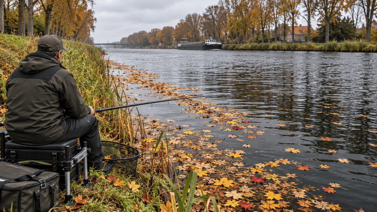 Vissen bij bladval: waar zit de vis tussen herfstbladeren? - De Goeie Vangst