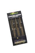 Korda-Leadcore Leaders 3X Ring Swivel | 1m-gravel brown-1m-Hengelsport De Goeie Vangst